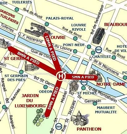 Des Arts - Saint-germain Hotel 3*
